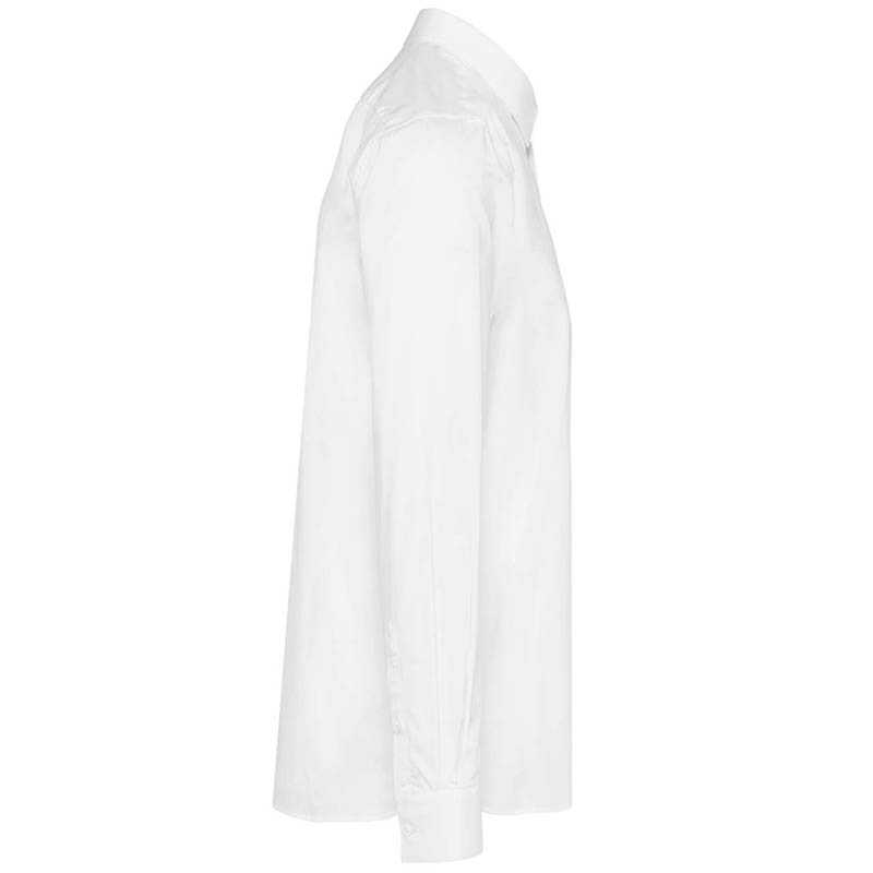 Pánska košeľa (MEN'S LONG-SLEEVED TWILL SHIRT) > biela > 3XL