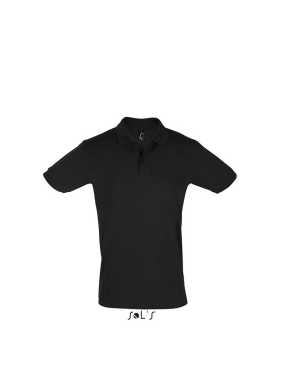 Pánska polokošeľa (SOLS PERFECT MENS SHORT SLEEVES POLO) > čierna > S