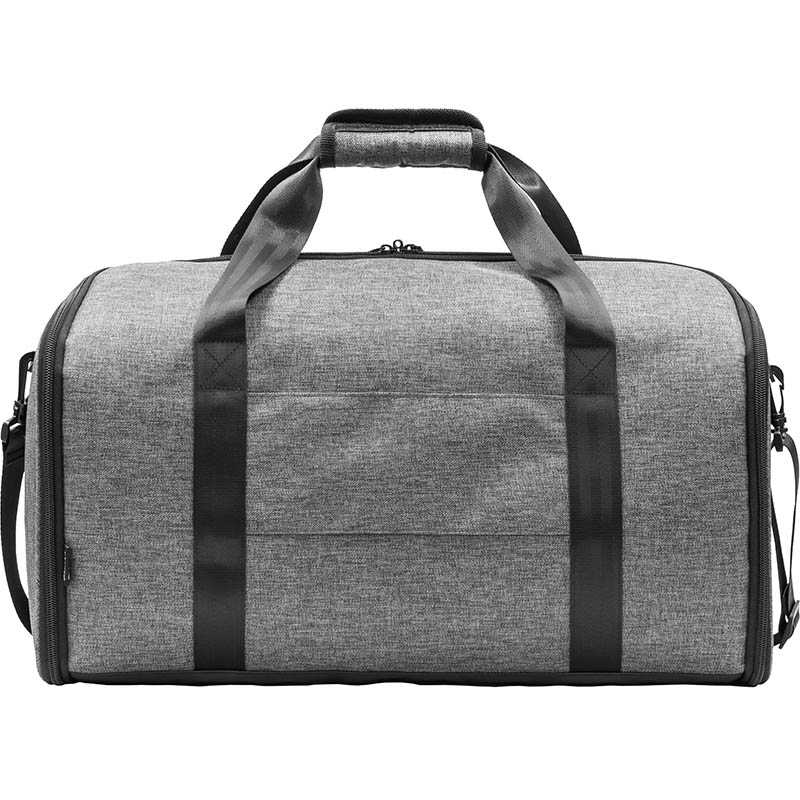 Recyklovaná cestovná taška Voyager > sivá