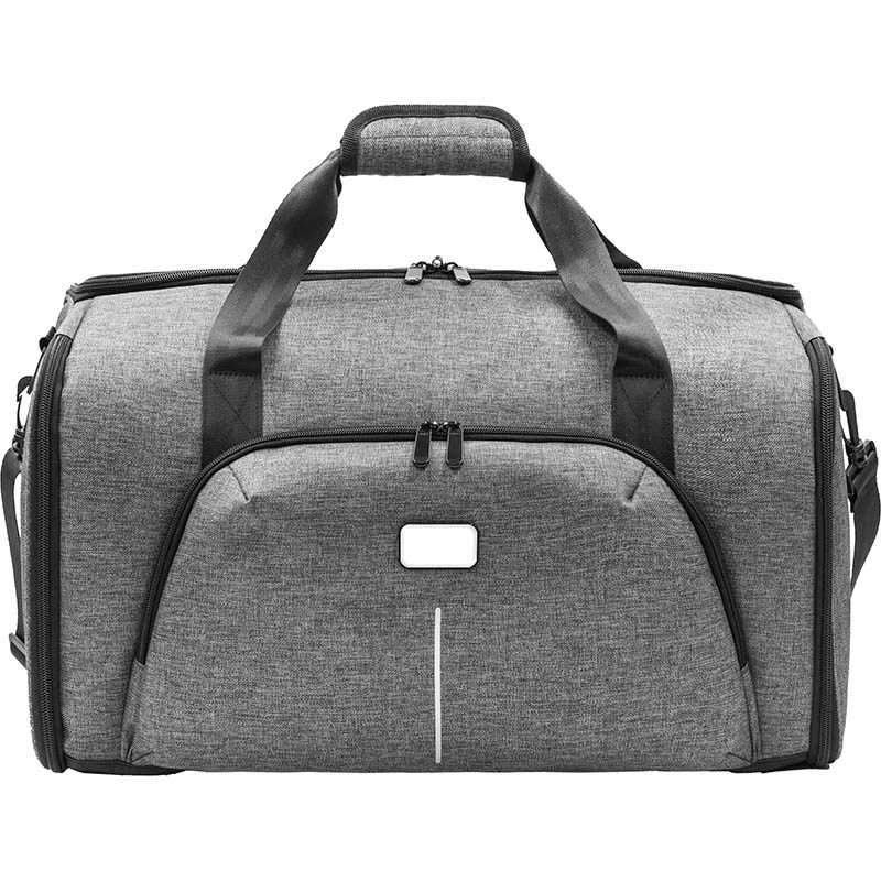 Recyklovaná cestovná taška Voyager > sivá