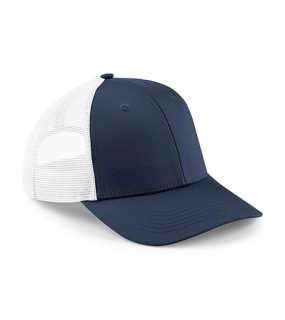 Unisex šiltovka (Beechfield Urbanwear Trucker) > modrá (navy) / biela