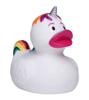 Kačička do vane (MBW Squeaky duck unicorn) > viacfarebná