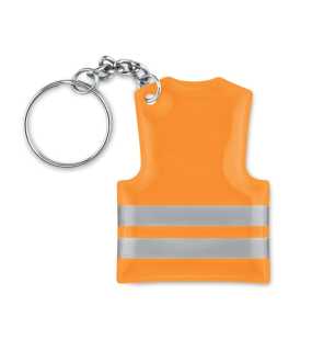 Reflexná kľúčenka-vesta > oranžová (neon)