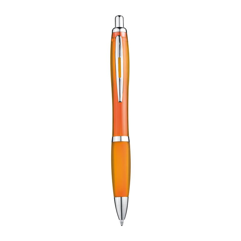 Plastové guľôčkové pero > oranžová