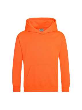 Detská mikina (Just Hoods KIDS ELECTRIC HOODIE) > oranžová (electric) > 12/13