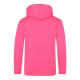Detská mikina (Just Hoods KIDS ELECTRIC HOODIE) > ružová (electric) > 12/13