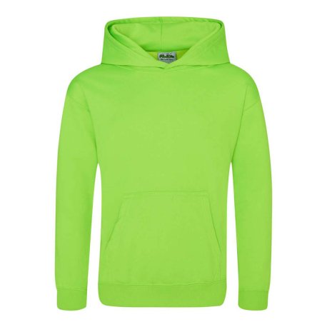Detská mikina (Just Hoods KIDS ELECTRIC HOODIE) > zelená (electric) > 9/11