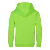 Detská mikina (Just Hoods KIDS ELECTRIC HOODIE) > zelená (electric) > 9/11