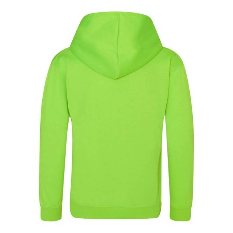 Detská mikina (Just Hoods KIDS ELECTRIC HOODIE) > zelená (electric) > 9/11