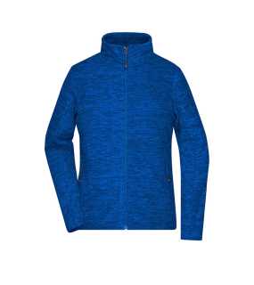 Dámska mikina (JN Ladies Fleece Jacket) > modrá (royal melange) / modrá > L