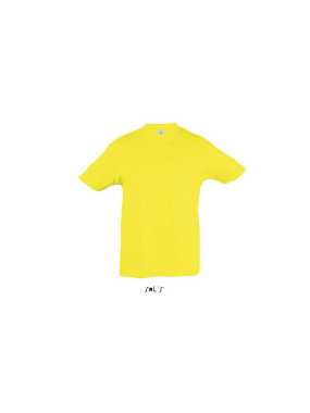 Detské tričko (SOLS REGENT KIDS ROUND COLLAR T-SHIRT) > žltá (lemon) > 4A