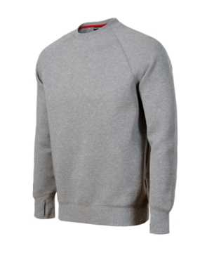 Pánska mikina (RIMECK Vertex) > sivá (tmavý melír) > 4XL