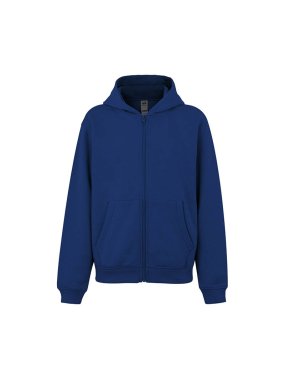 Detská mikina (MUKUA KIDS ZIPPED HOOD SWEATSHIRT) > modrá (royal) > 3/4