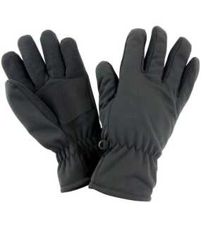 Zimné rukavice (RESULT Softshell Thermal Glove) > čierna > L/XL