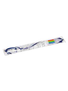 Šarkan na vyfarbenie > biela/modrá