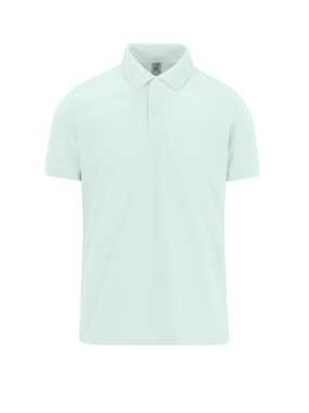 Pánska polokošeľa (B&C MY POLO 180) > zelená (blush mint) > L