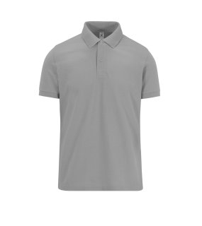 Pánska polokošeľa (B&C MY POLO 180) > šedá (sport) > M