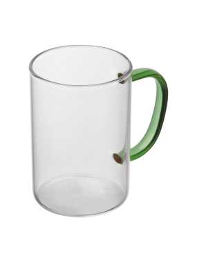 Sklenený hrnček, 250 ml > zelená