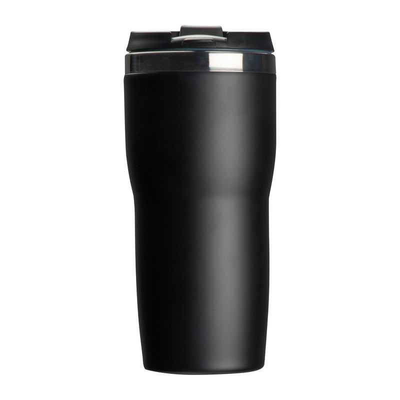 Termohrnček s nerezovým povrchom, 400 ml > čierna