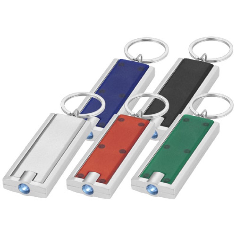 Prívesok na kľúče- svietidlo > strieborná / šedá