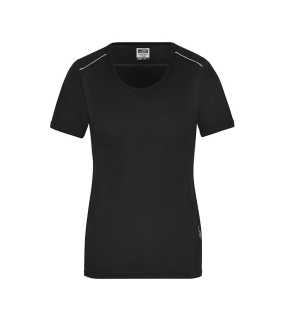 Dámske tričko (JN Ladies Workwear T-Shirt SOLID) > čierna > M