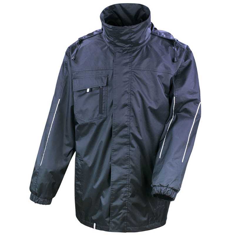 Unisex bunda (RESULT PRINTABLE JACKET WITH SOFT SHELL INNER) > modrá (navy) > 4XL