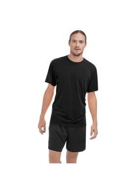 Pánske tričko (Active Cotton Touch STEDMAN) > čierna > S