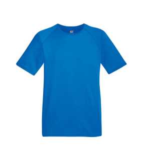 Pánske tričko (FRUIT OF THE LOOM New Performance T) > modrá(royal) > S