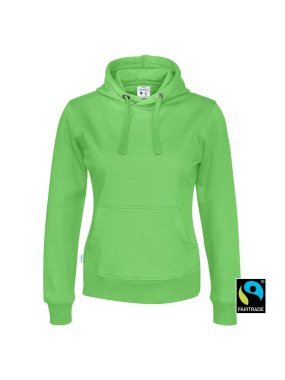 Dámska mikina (COTTOVER HOOD LADY) > zelená > L