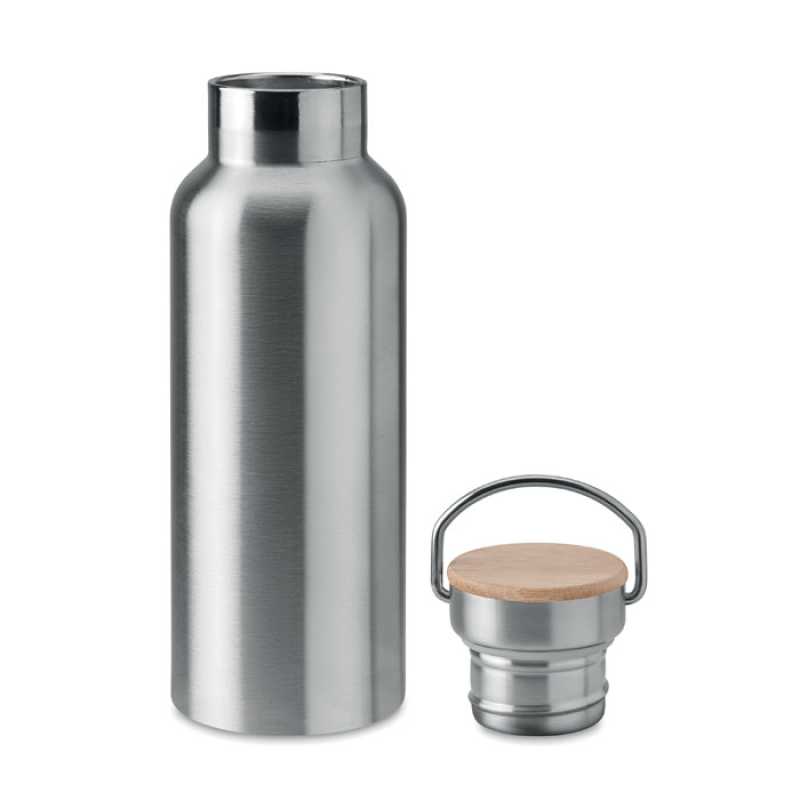 Fľaša 500ml > strieborná(matná)