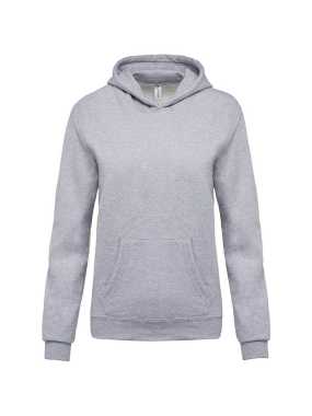 Detská mikina(KARIBAN KIDS’ HOODIE ) > šedá (oxford) > 12/14