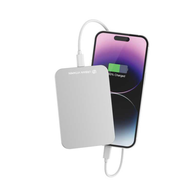 Powerbanka 3000mAh Urban Vitamin Burbank z RCS alu a plastu > strieborná