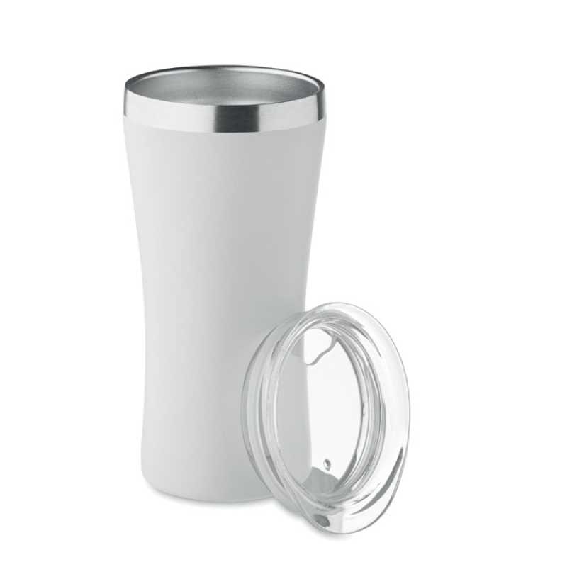 Malý dvojstenný pohár 160 ml > biela