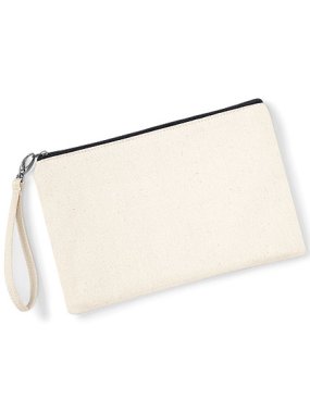 Toaletná taštička (WM Canvas Wristlet Pouch) > béžová (natural) / čierna
