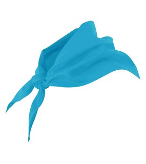 Šatka na hlavu (VELILLA NECKERCHIEF) > tyrkysová (light)