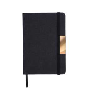 Zápisník A5 so štvorčekovými stranami  > čierna