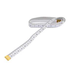 Meter 1,5 m papierovým obväzom > biela