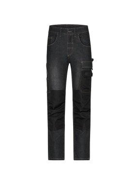 Pánske nohavice (JN Workwear Stretch-Jeans) > čierna (denim) > 44