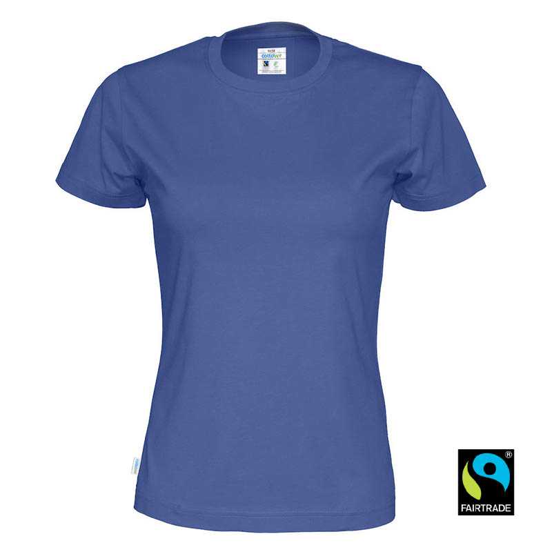 Dámske tričko (COTTOVER T-SHIRT LADY) > modrá (royal) > XS