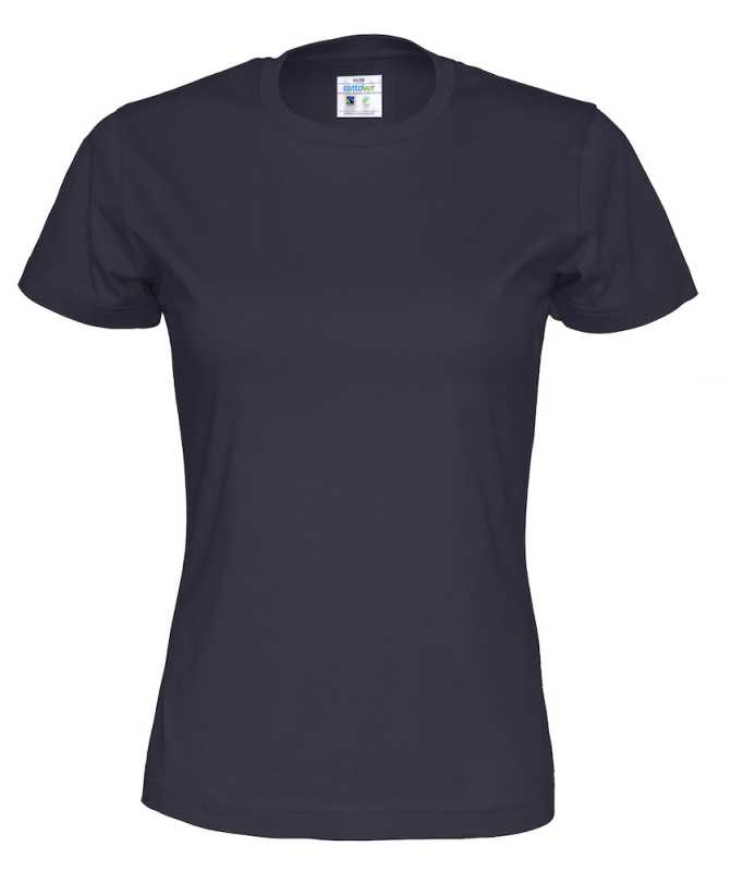 Dámske tričko (COTTOVER T-SHIRT LADY) > modrá (navy) > L