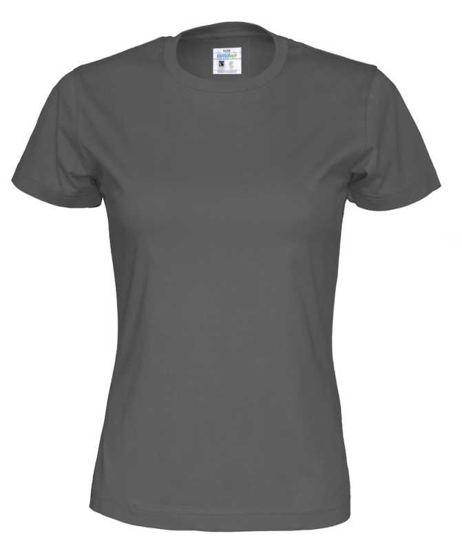Dámske tričko (COTTOVER T-SHIRT LADY) > šedá (charcoal) > XS
