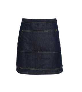 Zástera (PREMIER JEANS STITCH DENIM WAIST APRON) > modrá (indigo denim)