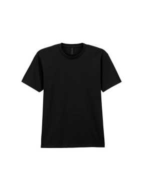 Unisex tričko (GILDAN SOFTSTYLE MIDWEIGHT ADULT T-SHIRT) > čierna (pitch) > M