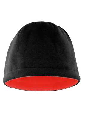 Čiapka(RESULT REVERSIBLE FLEECE SKULL HAT) > čierna / červená