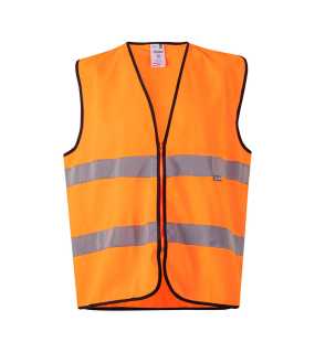 Reflexná vesta (VELILLA HV VEST) > oranžová (hi-vis) > 2XL