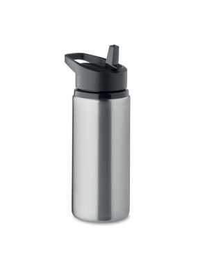Jednostenná fľaša 500 ml > strieborná (matná)