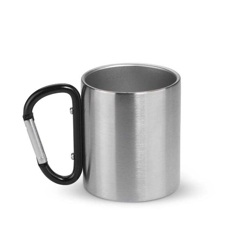 Hrnček s karabínou 200 ml > čierna