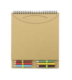 Omaľovánka s blokom > béžová