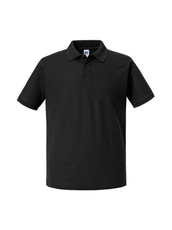Pánska polokošeľa (RUSSELL Authentic Eco Polo) > čierna > XS