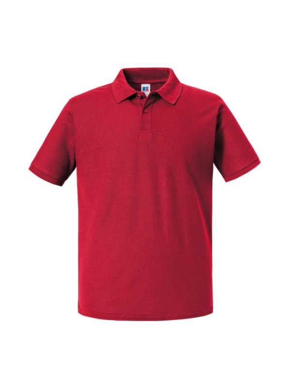 Pánska polokošeľa (RUSSELL Authentic Eco Polo) > červená (classic) > XS